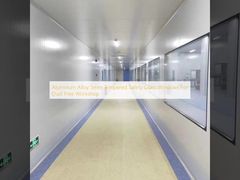 Aluminiumlegering 5mm gehard veiligheidsglas ramen voor stofvrije werkplaats