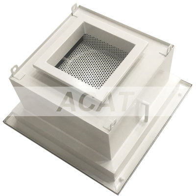 Gel Sealed U15 H13 H14 HEPA Filter Boxes With DOP PAO Test Port