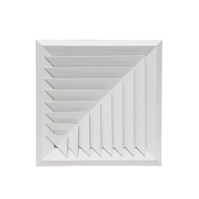 HVAC Ventilation System Anodized Square Ceiling Air Diffuser